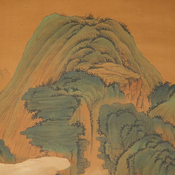 青绿山水估价_王翚 王翚 青绿山水高清大图_易拍全球七美术中国古代