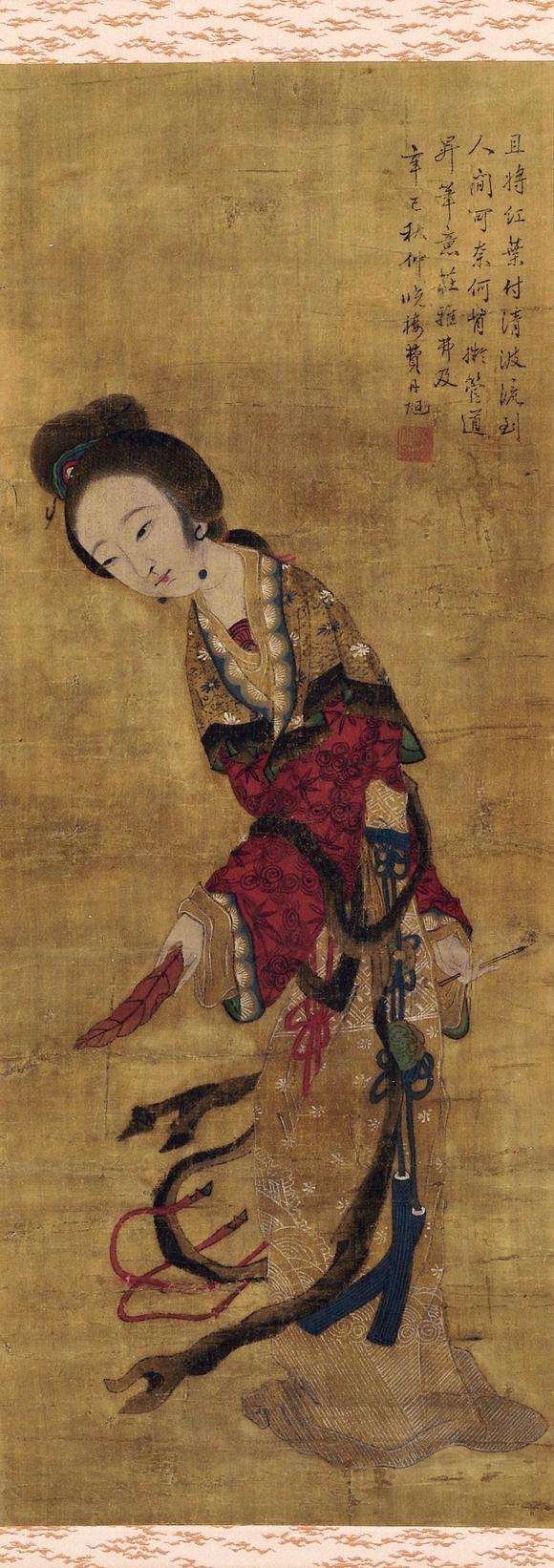 费丹旭(1802～1850)费丹旭(1802～1850 仕女图