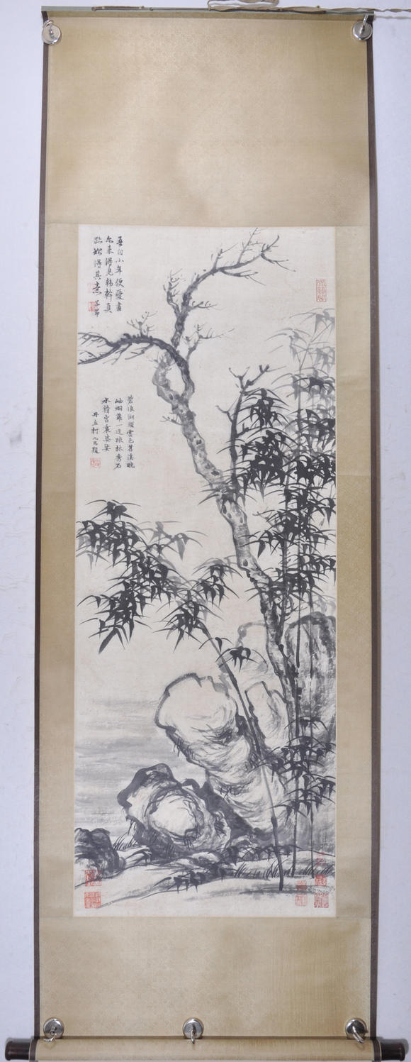 赵孟頫竹石图