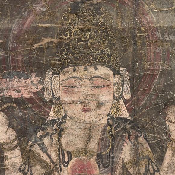 古龍會(huì)孔雀明王像 軸