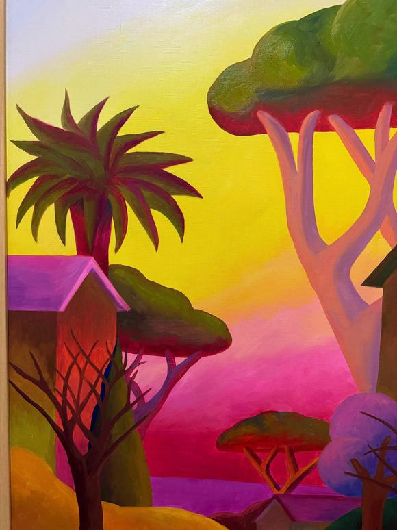 Horizontal Enchère SALVO (1947 - 2015), ATTRIBUTED TO, OIL ON CANVAS