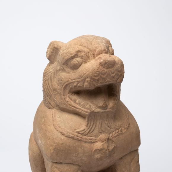 千峰會(huì)唐 石刻獅座像