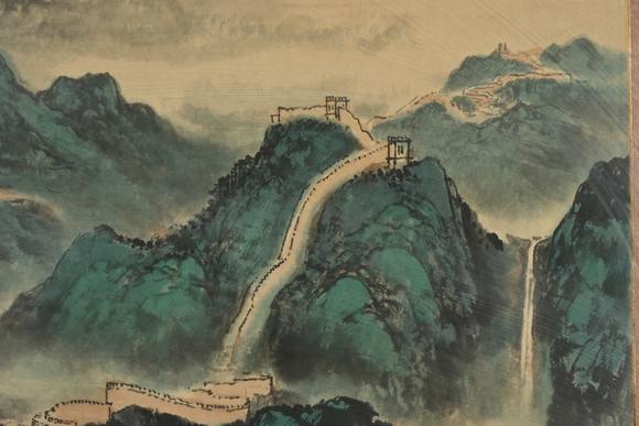 三杉美術李穎 長城萬里圖