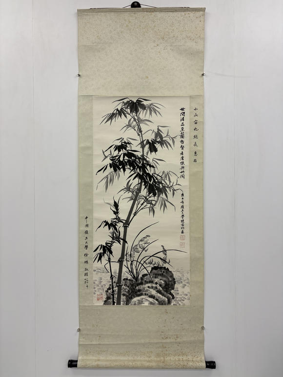 三杉美術(shù)陳家灼 為伊藤正文畫高節(jié)圖