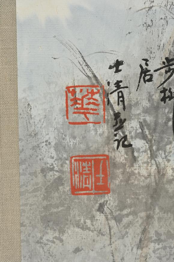 三杉美術(shù)華士清 蠡湖綠夏圖