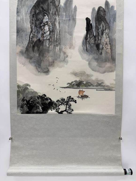 三杉美術(shù)陳玉圃 桂山雨後