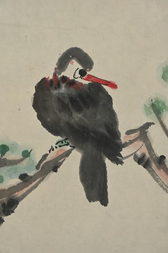 三杉美術(shù)陳子莊 喜上眉梢