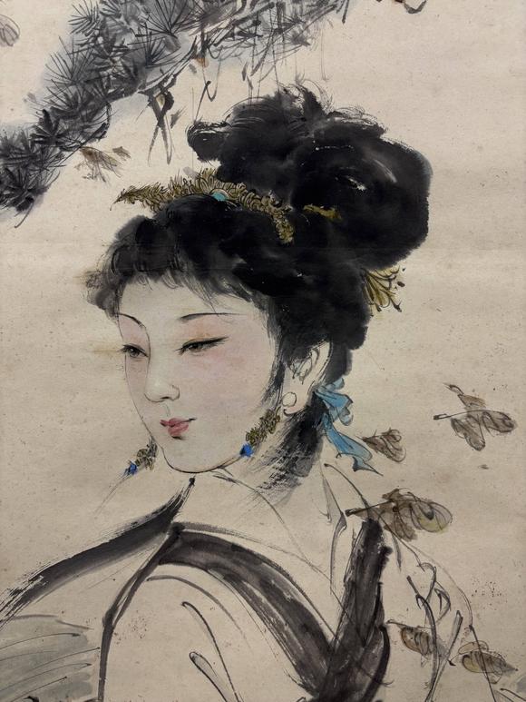 三杉美術(shù)白伯驊 湘夫人圖