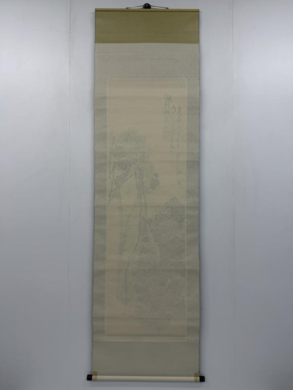 三杉美術(shù)吳昌碩 墻根菊花可酤酒