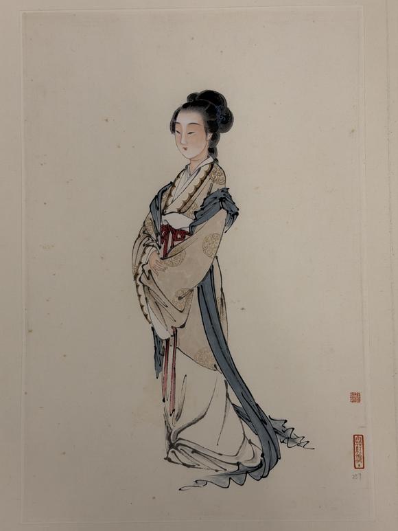 三杉美術(shù)徐操 仕女八幀