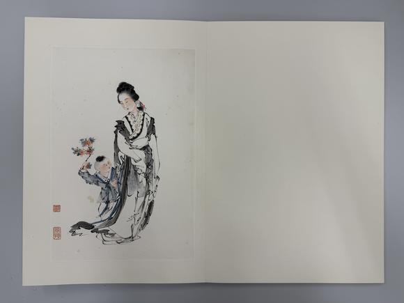 三杉美術(shù)徐操 仕女八幀
