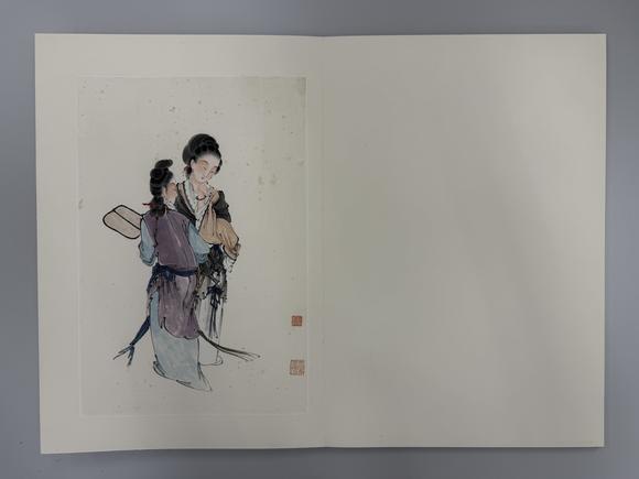 三杉美術(shù)徐操 仕女八幀
