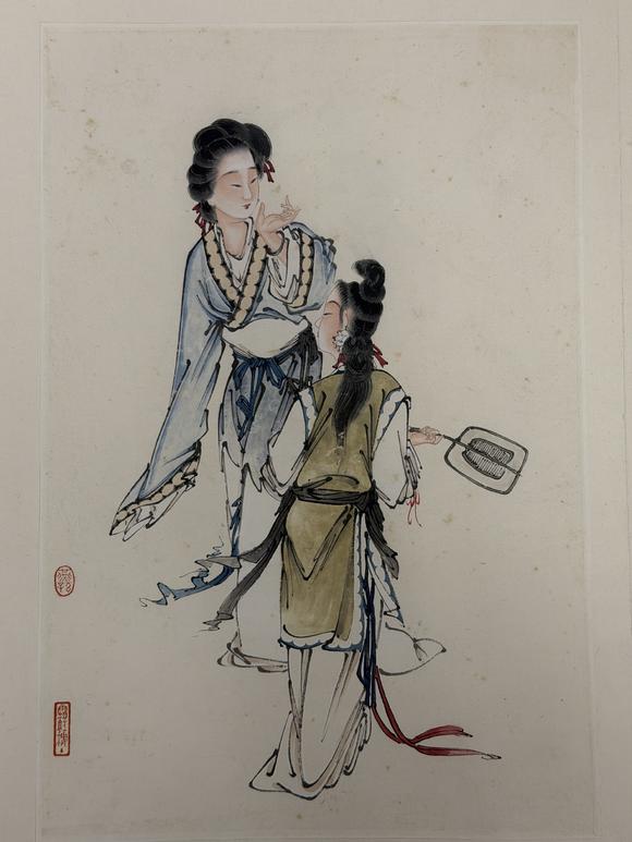 三杉美術(shù)徐操 仕女八幀