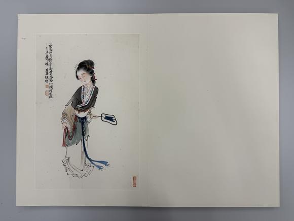 三杉美術(shù)徐操 仕女八幀