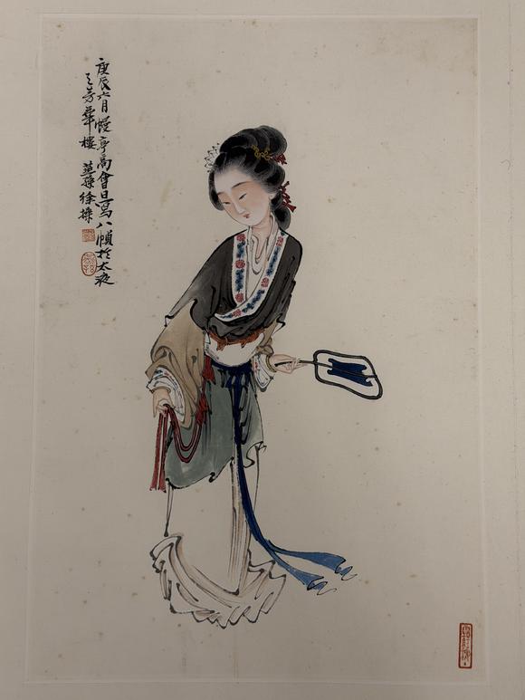 三杉美術(shù)徐操 仕女八幀