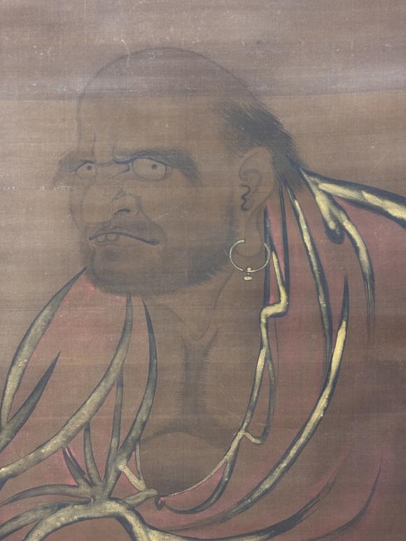 三杉美術(shù)虛堂智愚 祖師法相圖