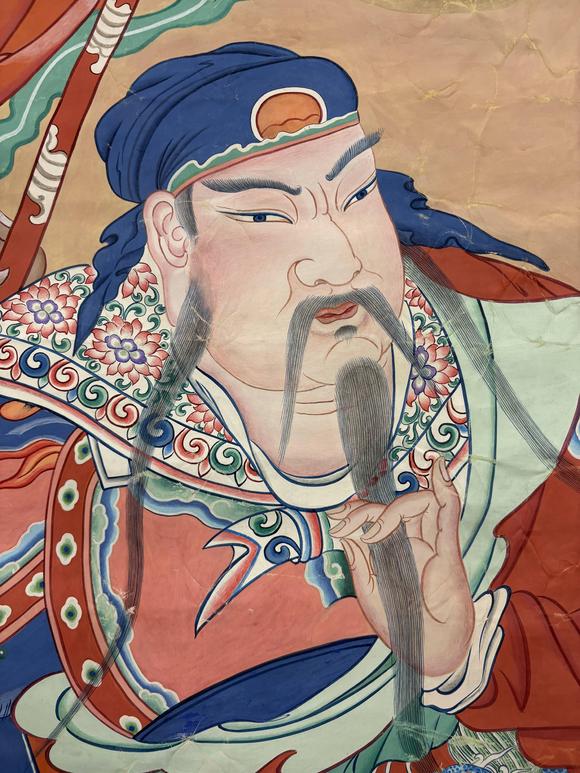 三杉美術(shù)關(guān)公周倉造像