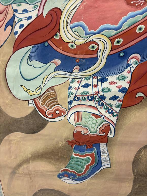 三杉美術(shù)關(guān)公周倉造像