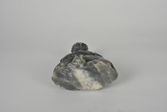 三杉美術(shù)清 青花籽料藥師佛