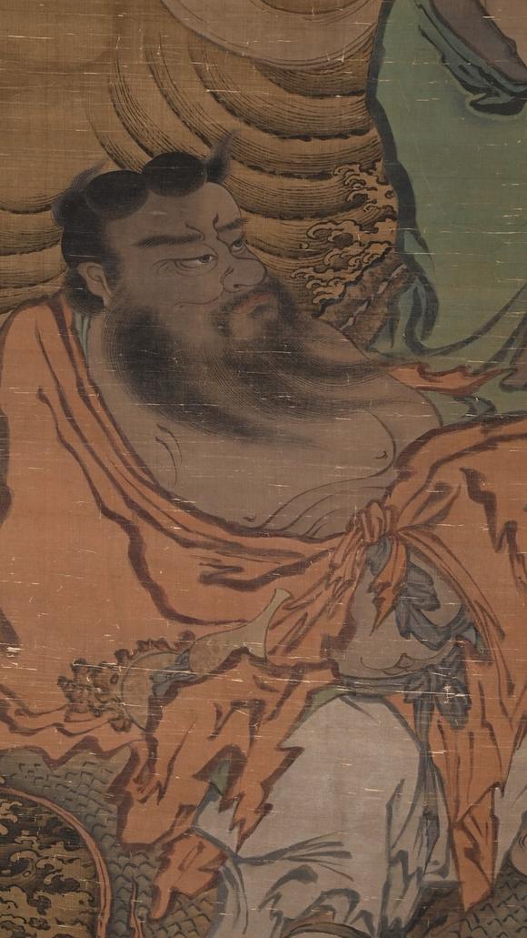 蘭亭古美術(shù)オークション唐伯虎 八仙四屏 立軸絹本設(shè)色