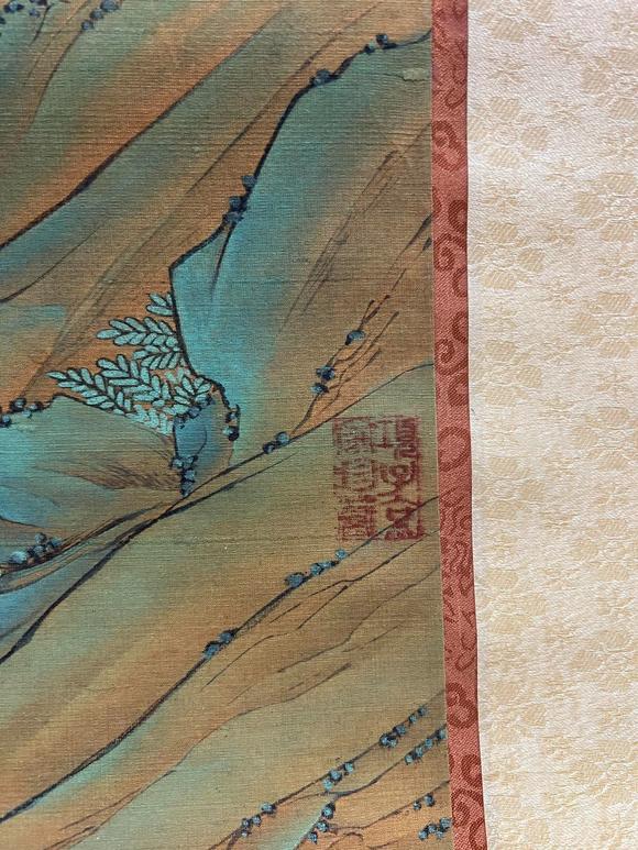 蘭亭古美術(shù)オークション仇英 十八學(xué)士登瀛洲圖 立軸絹本設(shè)色