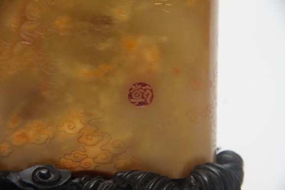 蘭亭古美術(shù)オークション清 田黃龍騰盛世印