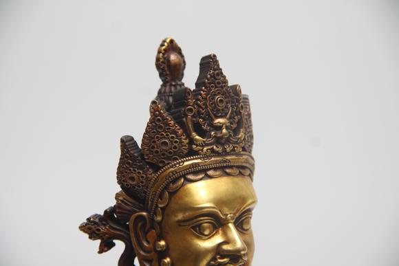 蘭亭古美術(shù)オークション明代 銅鎏金黃財(cái)神