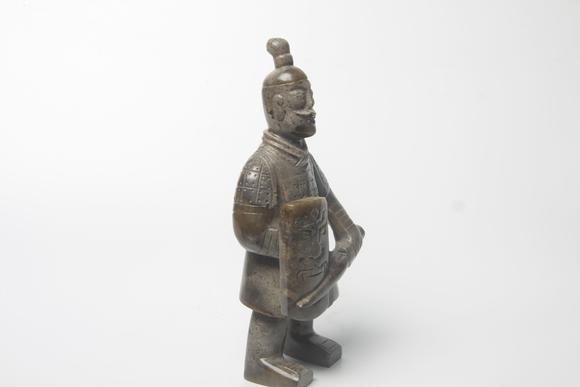 蘭亭古美術(shù)オークション秦  和闐玉兵俑