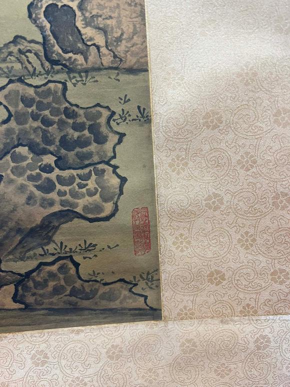 蘭亭古美術オークション焦秉貞 宋卻空圖 立軸絹本設色