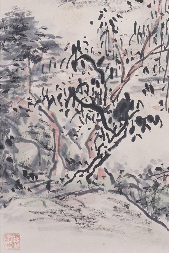 東洋國際黃賓虹 山水