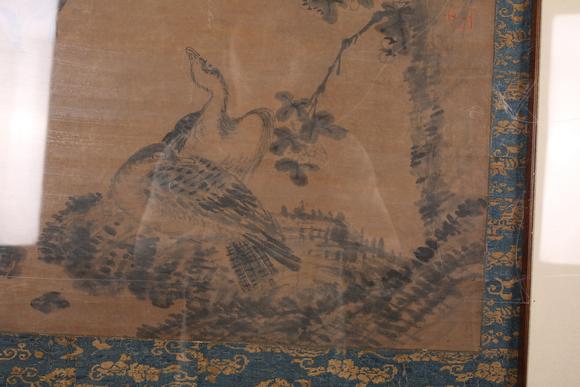東京SAKURA拍賣（東京櫻花拍賣）八大山人 花鳥