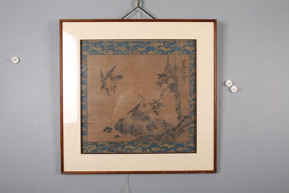 東京SAKURA拍賣（東京櫻花拍賣）八大山人 花鳥