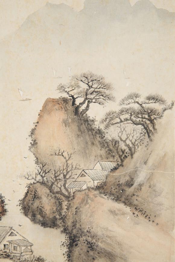 東京SAKURA拍賣（東京櫻花拍賣）黃幻吾 山水