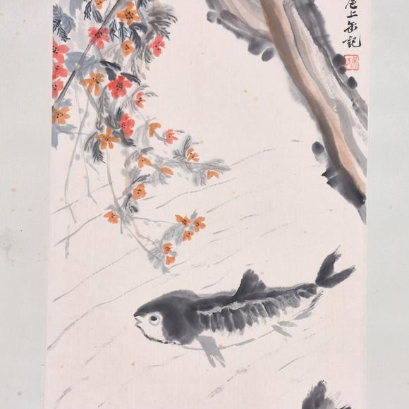 東京共成拍賣(mài)吳昌碩 富貴有餘