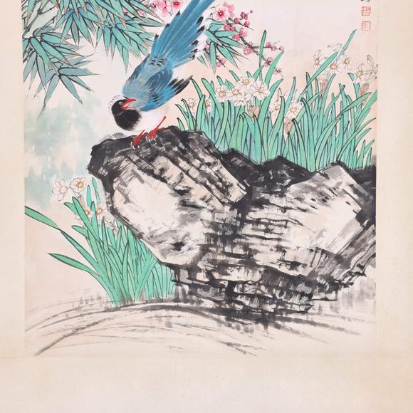 東京共成拍賣田世光 花鳥(niǎo)