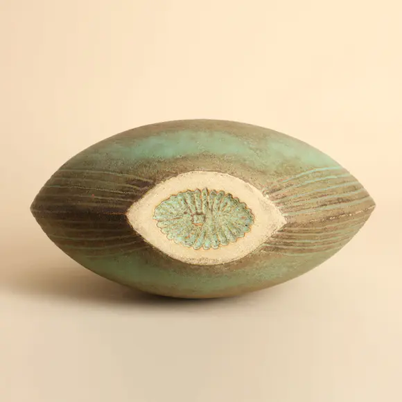 Chiswick AuctionsJohn Ward (British, 1938-2023) Large Disc Vase