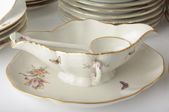 Duke's Auctions Lot 15 A KPM PORCELAIN PART DINNER SERVICE