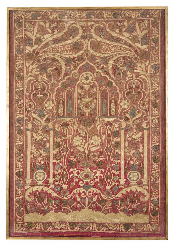 VERITAS Art AuctioneersA large Ottoman prayer panel, 'Mihrab'