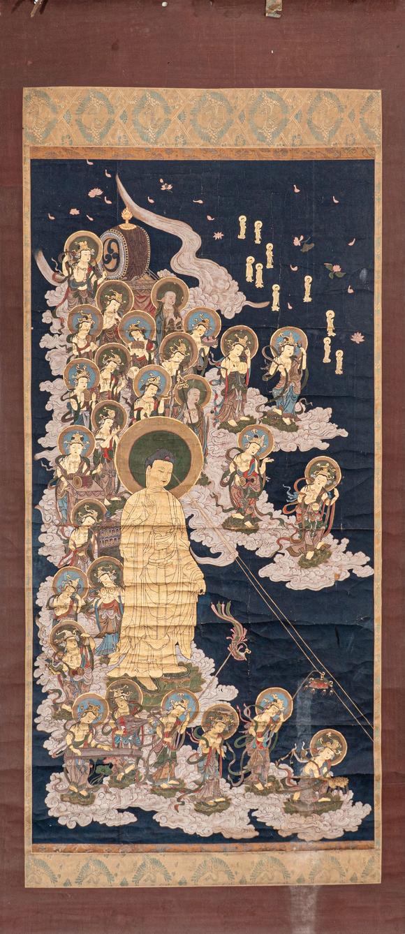 大阪國(guó)際佚名 佛畫