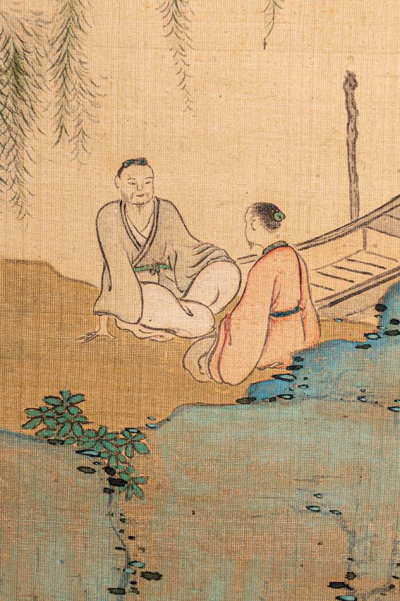 大阪國際高九鴻 春江柳色