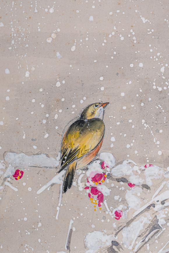 大阪國(guó)際陳之佛 雪景花鳥
