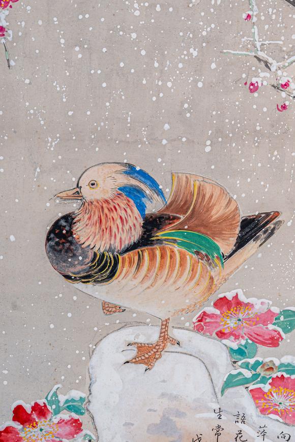 大阪國(guó)際陳之佛 雪景花鳥