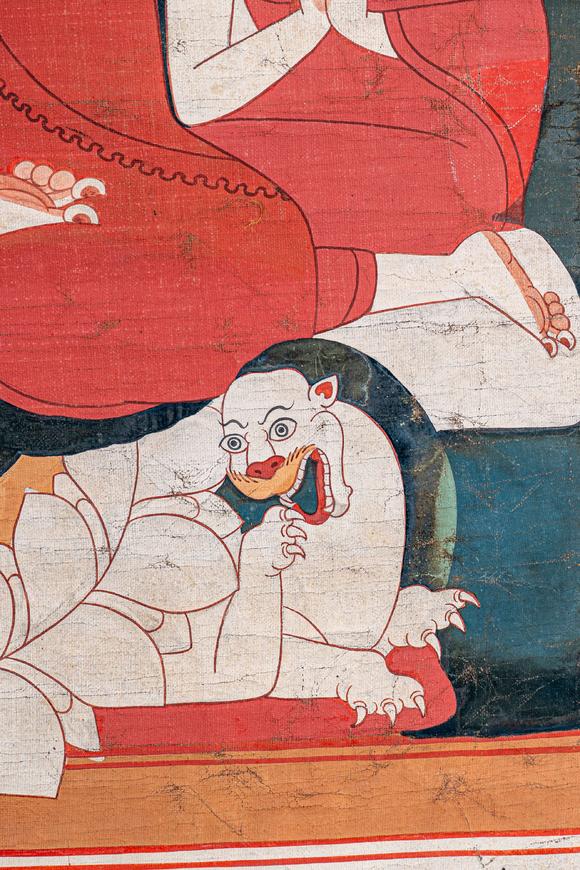 大阪國(guó)際布面 唐卡