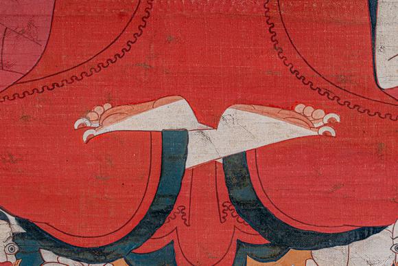 大阪國(guó)際布面 唐卡