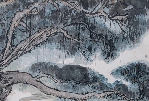 大阪國(guó)際劉益之 榕樹(shù)