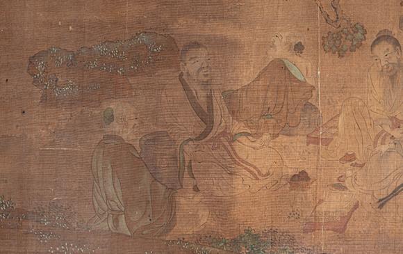 大阪國際禹之鼎 西園雅集圖