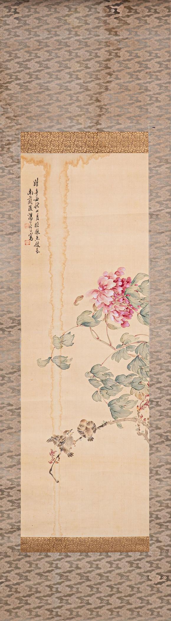 大阪國際湯世樹 花鳥圖