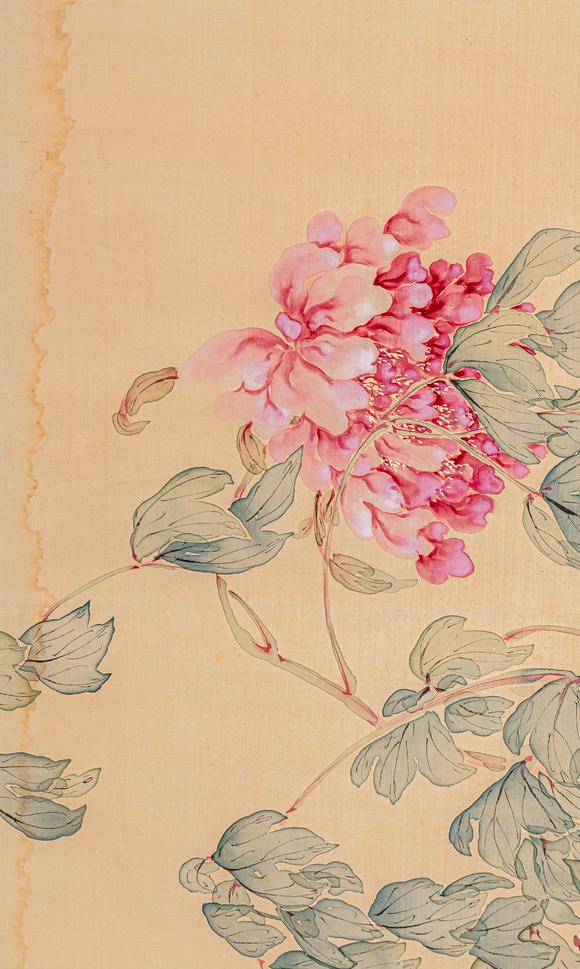 大阪國際湯世樹 花鳥圖
