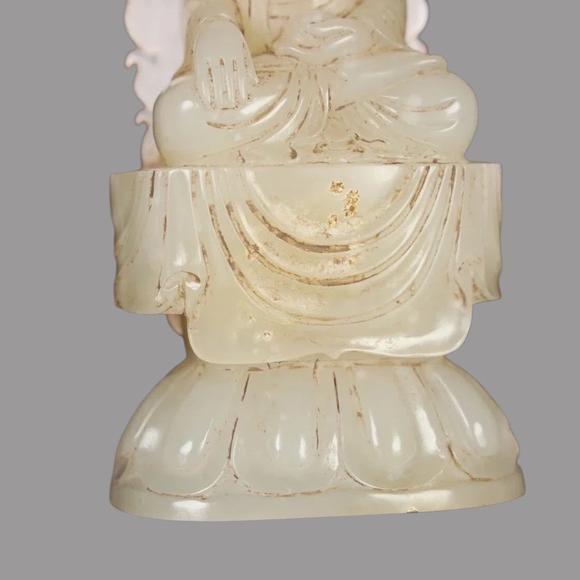 東京蕓術(shù)明 和田玉三佛