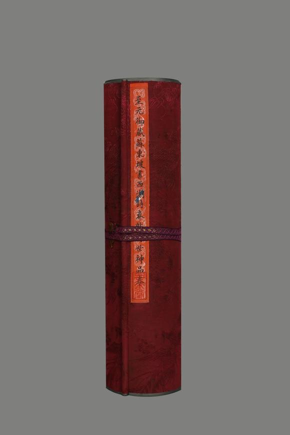 東京蕓術(shù)蘇東坡 宋 西湖詩(shī)卷帖傅世神品卷 絹本